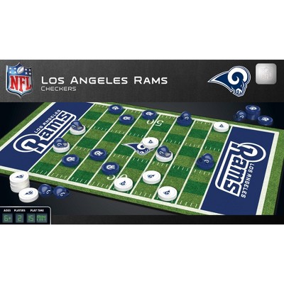 MasterPieces NFL Los Angeles Rams Checkers Board Game