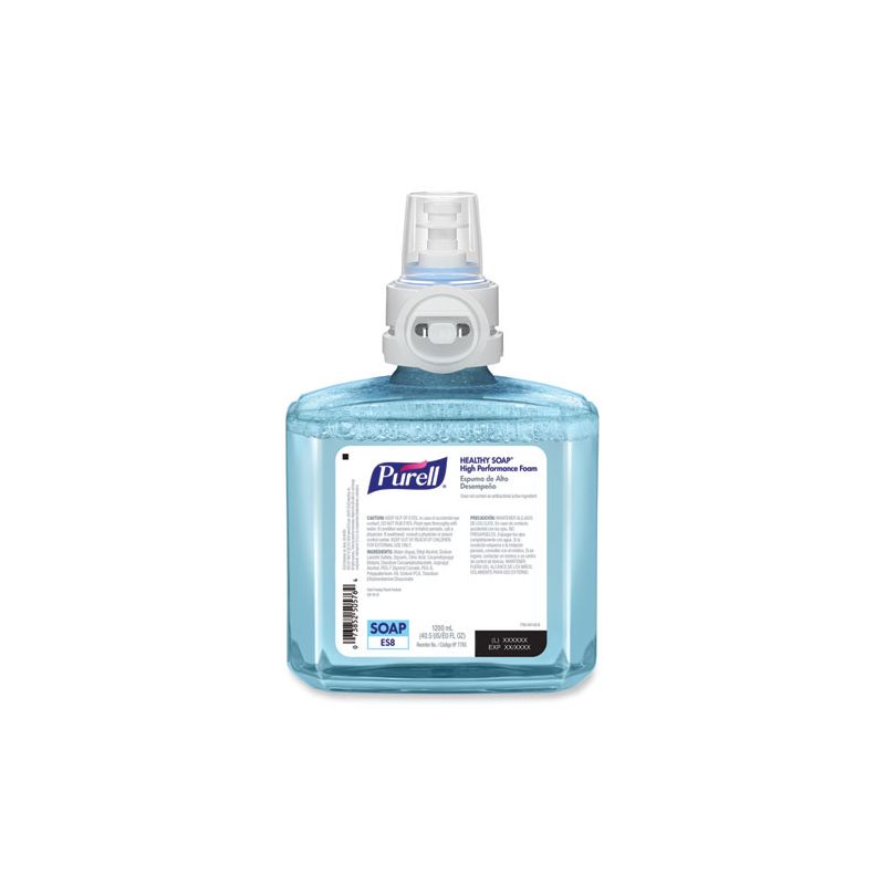 PURELL CLEAN RELEASE Technology (CRT) HEALTHY SOAP High Performance Foam, For ES8 Dispensers, Fragrance-Free, 1,200 mL, 2/Carton, 2 of 8