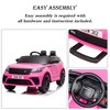 Sandinrayli 12-Volt Kids Ride On Car Licensed Land Rover Battery Powered Electric Vehicle Toy with Remote Control - 3 of 4