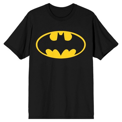 Batman Emblem Men's Black Big & Tall T-shirt-xl : Target