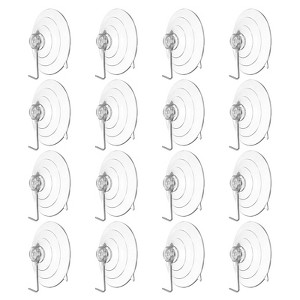 Unique Bargains Waterproof Load 6.6 Lbs Bathroom Kitchen Vacuum Suction Cup Hooks and Hangers - 1 of 3