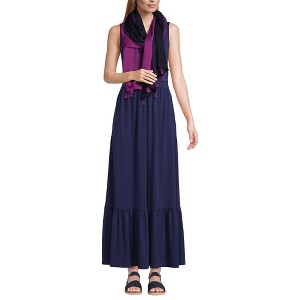 Lands' End Women's Tasseled Swim Cover-up Sarong - 1 of 4