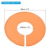 Unique Bargains Closet Clothing Rack Size Dividers Blank Labels Sorting Round Separator 12 Pcs - 2 of 3