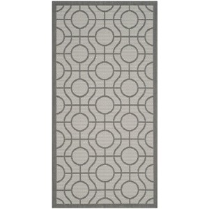 Courtyard CY6115 Power Loomed Indoor/Outdoor Area Rug  - Safavieh - 1 of 4