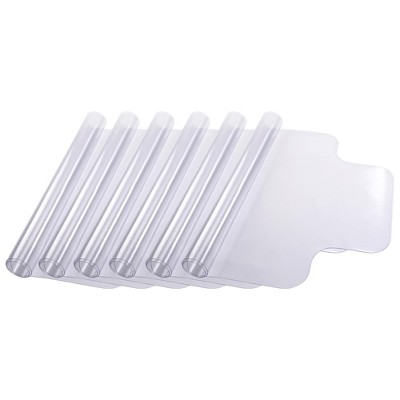 Yescom Floor Mat Protector Home Office Rolling Chair PVC for Hard Wood 48"x36" 6 Pack