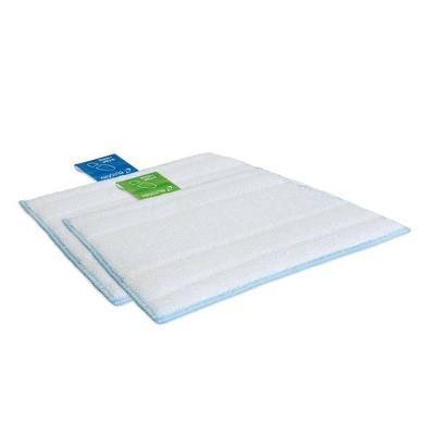Euroflex Premium 3-Ply Microfiber EZ Glide Floor Pads 2-Pack (RPL-EZ)