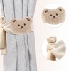 Unique Bargains Bears Curtain Ties for Drapes Khaki Beige 2pcs - 3 of 4