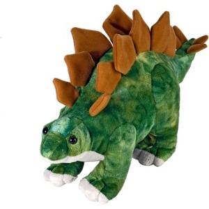 Wild Republic Dinosauria Mini Stegosaurus Stuffed Animal, 10 Inches - 1 of 1