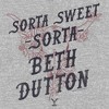 Women's Yellowstone Sorta Sweet Sorta Beth Dutton Cow Skull T-Shirt - image 2 of 4