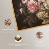 Art Remedy Vintage Vase and Classical Flowers Classical vintage floral vase wall art Framed - 4 of 4