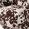 Arabella New Velvet Club Chair - Milk Cow - Christopher Knight Home - image 3 of 4