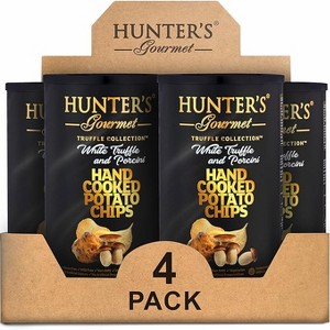 HUNTER FOODS VEGETARIAN WHITE TRUFFLE & PORCINI POTATO CHIPS (5.3oz) - 1 of 1