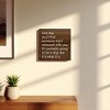 Slickblue 7x7 Rustic Wood Wall Sign – Dog Quote, Funny Pet Lover Decor For Shelf or Hanging Display, Color Options - 2 of 3