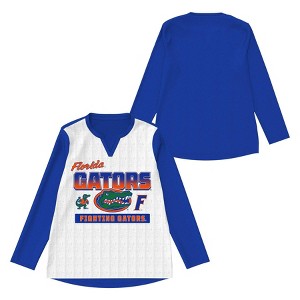 NCAA Florida Gators Girls' Long Sleeve Fashion T-Shirt - 1 of 3
