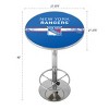 NHL Bar Table with Footrest - 4 of 4