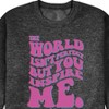 Men's - Barbie - You Inspire Me Graphic Fleece Sweatshirt - 2 of 4