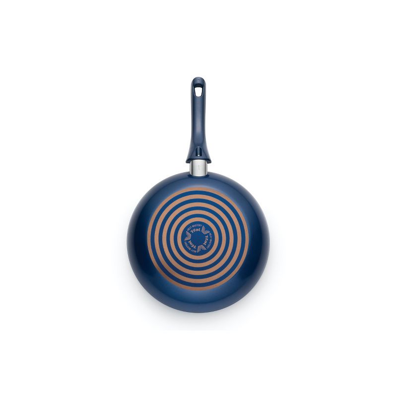 T-fal Simply Cook Ceramic Cookware, Fry Pan, 12&#34;, Blue, 4 of 8
