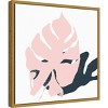 16" x 16" Protector by Niya Christine Framed Canvas Wall Art Pink - Amanti Art - 2 of 4