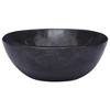 vidaXL Sink Black 20.9 in.x15.7 in.x5.9 in. Marble - 4 of 4
