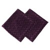 Chanasya Gem Pleated Textured Velvet Throw Pillow Cover - 2-Piece Set - 3 of 4