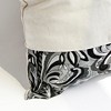 Slickblue Decorative Linen Throw Pillow - Stylish Patchwork Floor Cushion, 19.7"x19.7", 8 Design Options - 3 of 4