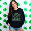 Simply Sage Market Women's Graphic Sweatshirt Lucky Stacked Coquette - 2 of 4