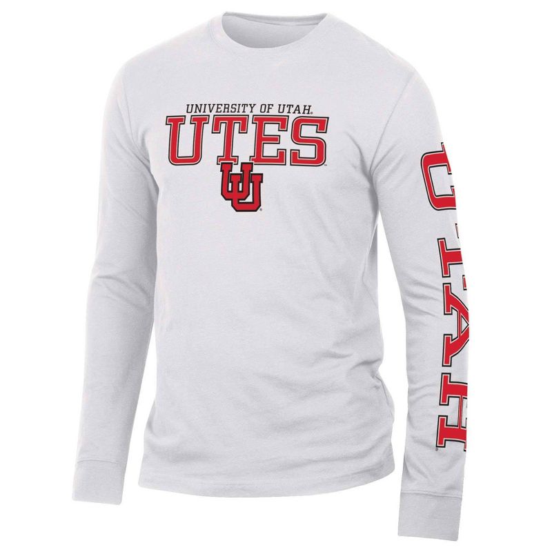 NCAA Utah Utes Men&#39;s Long Sleeve T-Shirt, 1 of 4