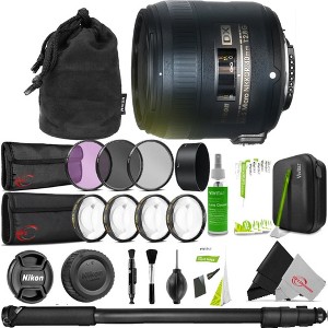 Nikon AF-S DX Micro NIKKOR 40mm f/2.8G for Macro Shooting Lens with Filter Accessory Kit - 1 of 4