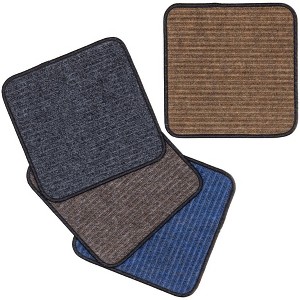 Carpets for Kids All Seasons Seaside Outdoor Indoor Seating Rug, Multi, 16"X16", Set of 24 - 1 of 4