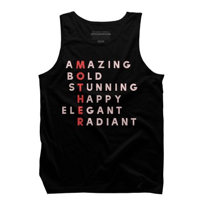 Men's Design By Humans Mother's Day Amazing Mom Definition By programmerhumor Tank Top