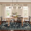Modern Washable Area Rug for Living Room, Soft Floor Rug with Non Slip Backing, Low Pile Stain Resistant Indoor Carpet for Home Office - 2 of 4