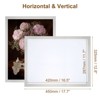 Unique Bargains Self-Adhesive Magnetic Display Frame for Refrigerator, Wall, Window 12 Pcs - 2 of 4