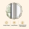 32'' Large Bathroom Mirror for Wall Art Venetian Mirror Gold Rim Beveled Frame - 4 of 4