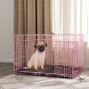 BestMassage 24/30/36/42/48 Inch Dog Crate Dog Cage Dog Kennel with Double Door Removable Tray & Handle Indoor Outdoor Pet Crate - 2 of 4