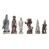 WE Games Chinese Qin Themed Chess Pieces - Pewter - 2 of 3