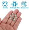 Unique Bargains Glass Horse Eye DIY Jewelry Craft Teardrop Gems 100 Pcs - 4 of 4