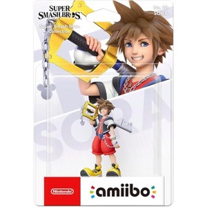 Nintendo Sora Amiibo – Super Smash Bros. Series | Kingdom Hearts Hero | Compatible with Switch, OLED, 3DS- Collectible - 1 of 3