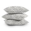 Holli Zollinger Outdoor Throw Pillow White/Black - Deny Designs - 3 of 3
