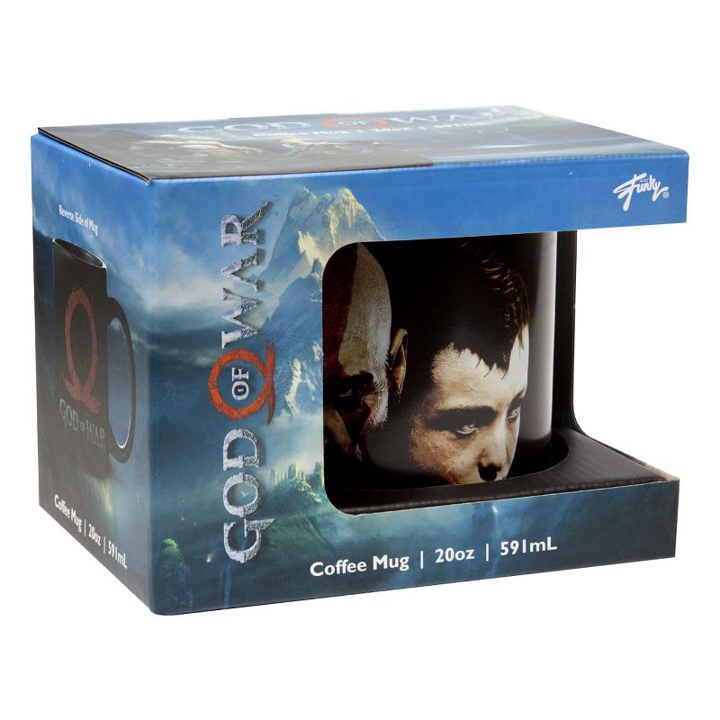 Just Funky God of War Kratos & Son Coffee Mug 20oz, 4 of 7