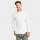 Men's Big & Tall Every Wear Long Sleeve Button-Down Shirt - Goodfellow & Co™