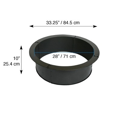 Blue Sky Outdoor Living 28" Fire ring- 2.75mm