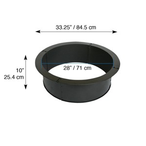 Blue Sky Outdoor Living 28" Fire ring- 2.75mm - 1 of 3