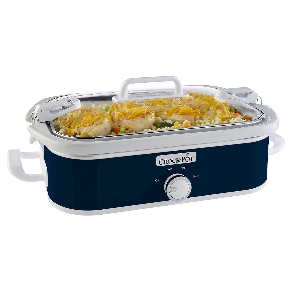 Sunbeam Rival Cooker Slow Casserole Blu3.5Qt SCCPCCM350-BL