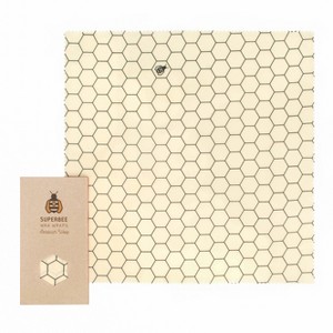 SUPERBEE Beeswax Wrap for Food, 13"x13" Sandwich Wrap, Reusable Bees Wrap Paper for Wrapping Foods - 1 of 3