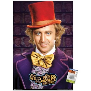 Trends International Willy Wonka And The Chocolate Factory - Willy Wonka Unframed Wall Poster Prints - 1 of 4