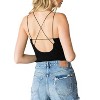 Women's Open Back Rib Bodysuit - Heyson - 3 of 3