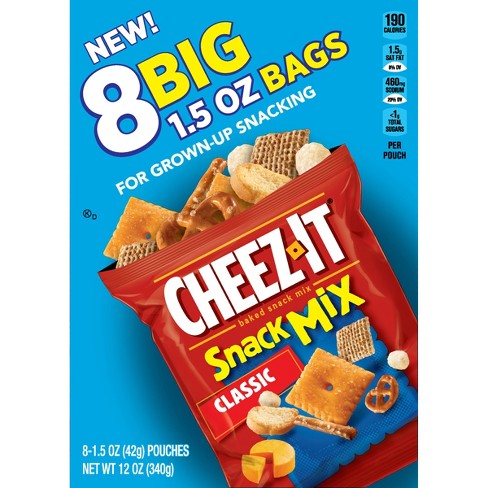 Cheez It Snack Mix Bread Slices