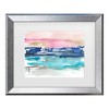 Trademark Fine Art Jennifer Goldberger Indigo Sunset I Matted Framed Art - 2 of 4