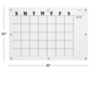 Excello Global Products Ultra-Clear Acrylic Dry Erase Memo Writing Board and Wall Calendar Family Planner 30" x 20" - 4 of 4