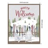 Amanti Art Winter Mountain Getaway portrait VII-Winter Welcome by Tara Reed Canvas Wall Art Print Framed 23-in. W x 28-in. H. - 3 of 4